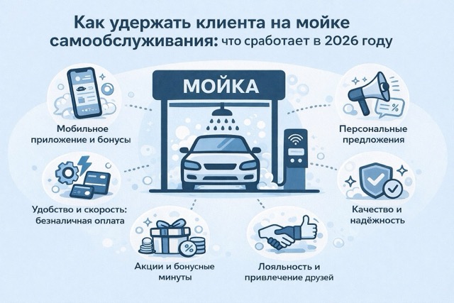 мойке самообслуживания